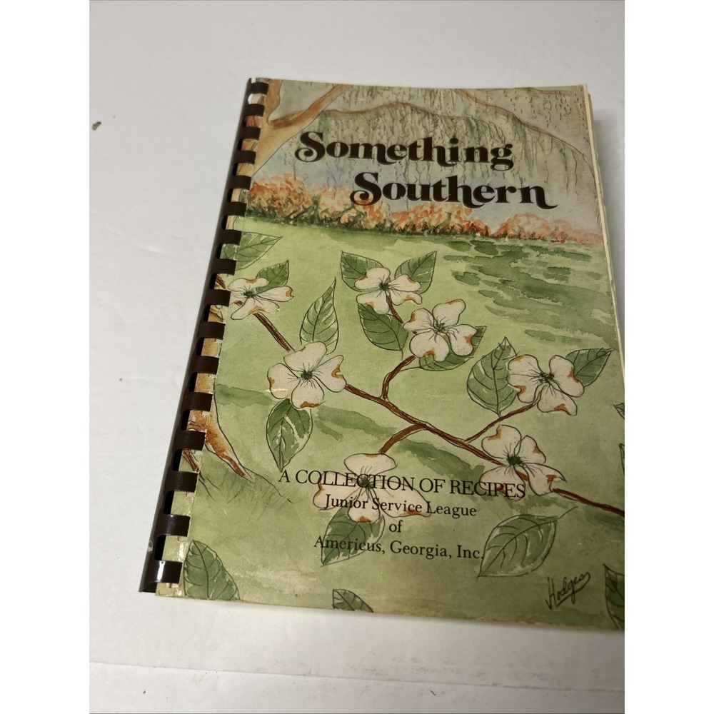 Something Southern Cookbook  Americus Georgia 1978 Third Printing